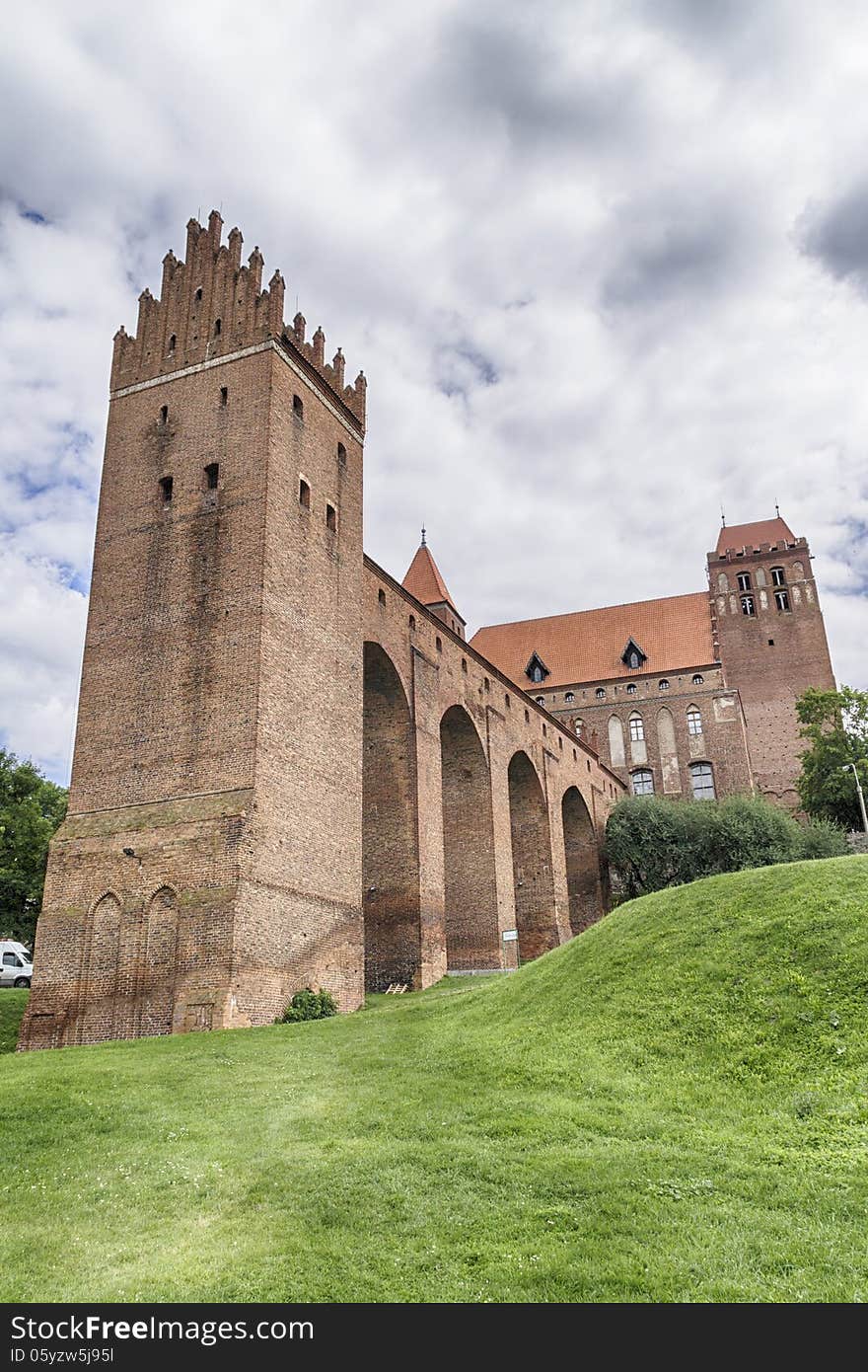 Medieval castle in Kwidzyn - Poland