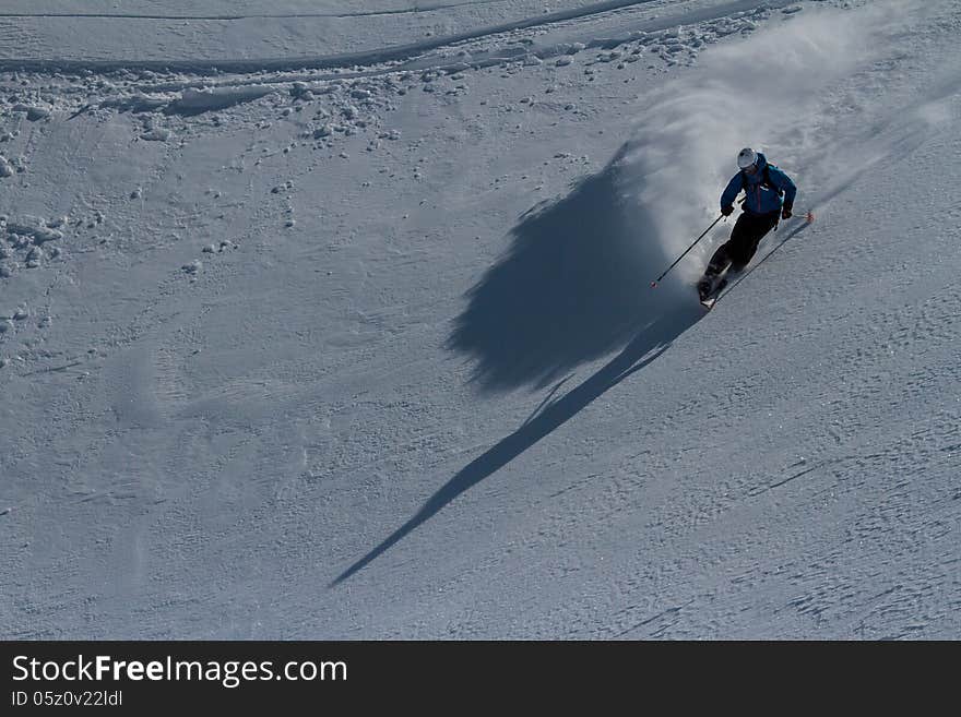 Freeride on  Kamchatka