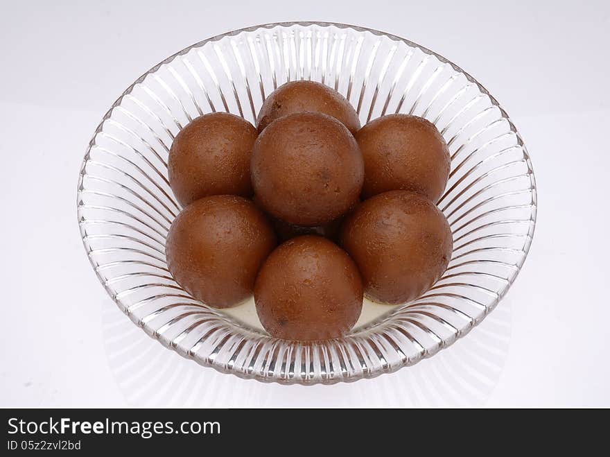 Closeup shot of Indian sweets