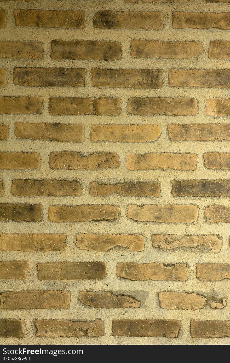 Texture of old brick wall