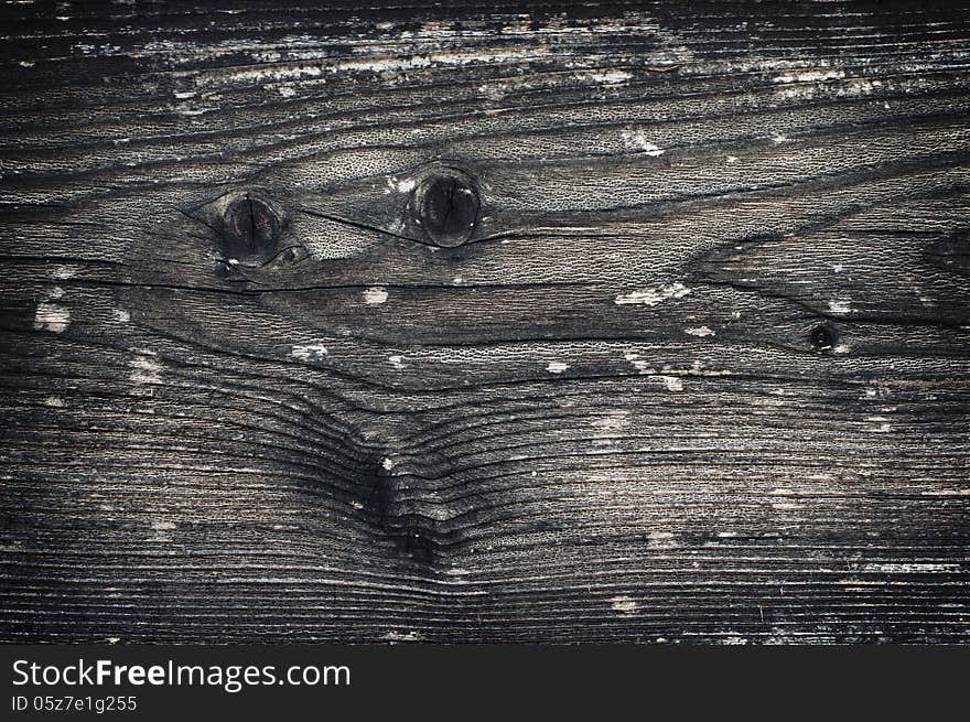 Dark Grunge Wood Background Texture