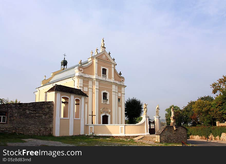 Greek-Catholic Church of the seventeenth century, built in the baroque style