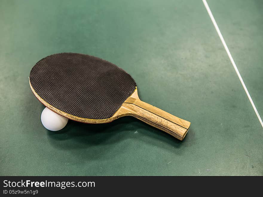 Table tennis is sport in the hall