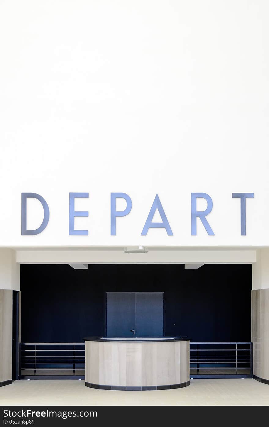 Signs For Departure