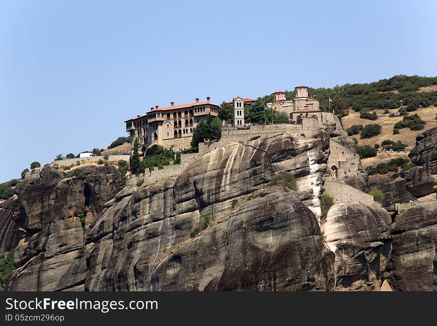 Greece, Meteora. The Holy Monastery of Varlaam