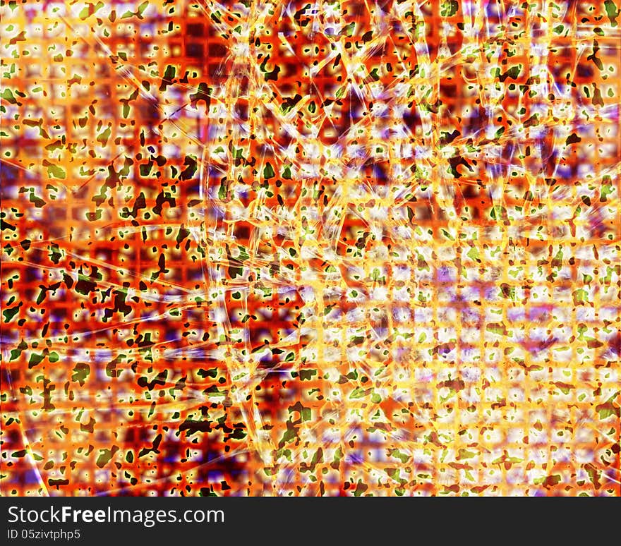 Colorful raster grid pattern, detailed abstract pattern. Colorful raster grid pattern, detailed abstract pattern