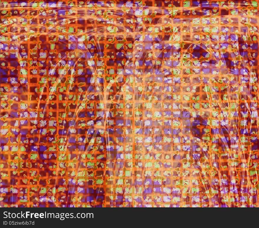 Colorful raster, detailed abstract pattern. Colorful raster, detailed abstract pattern