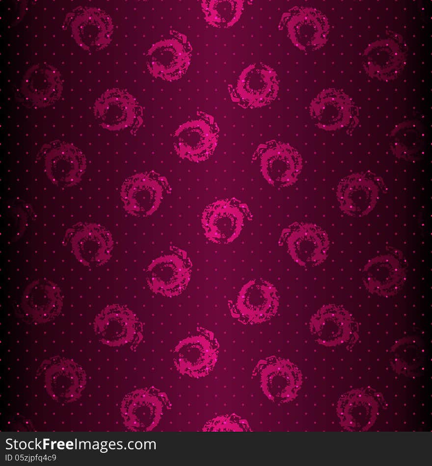 Seamless purple shiny pattern