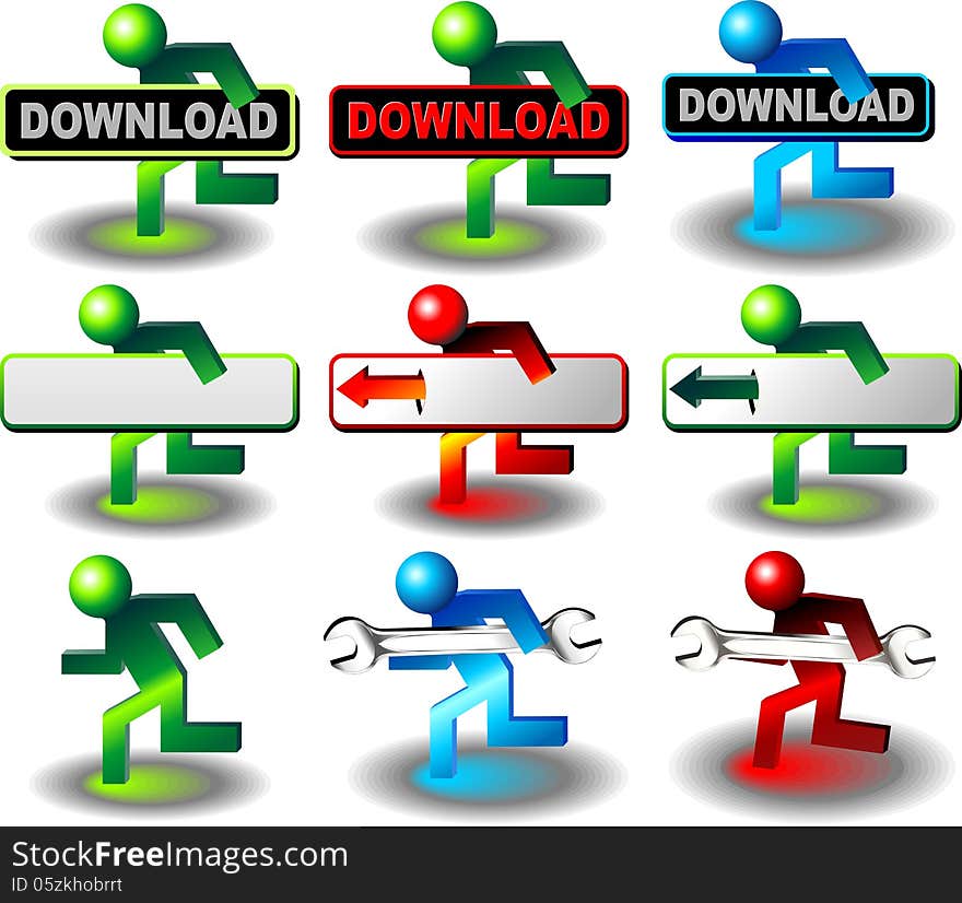 Button to download the file. Button to download the file