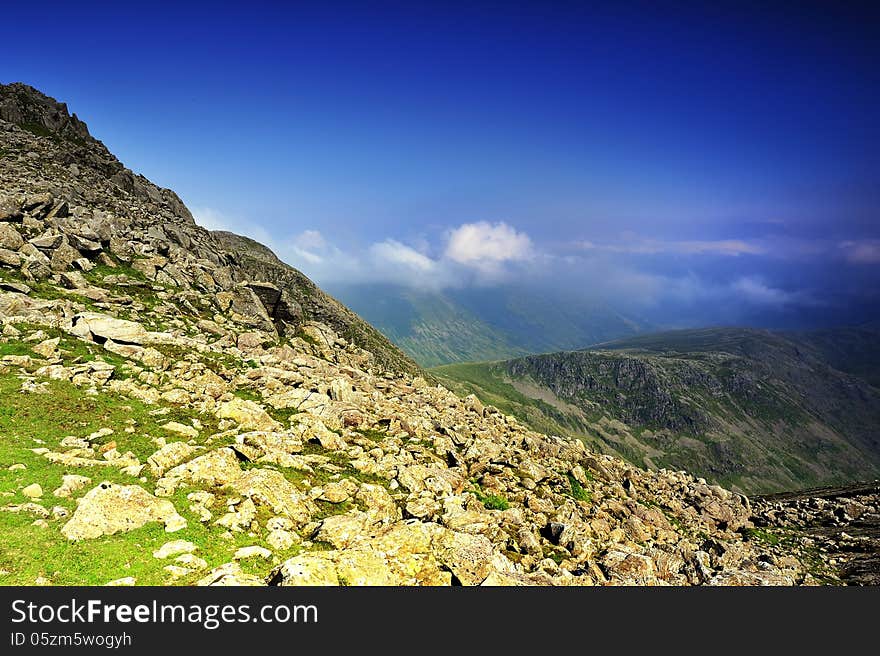 River of Boulders on Bowfell