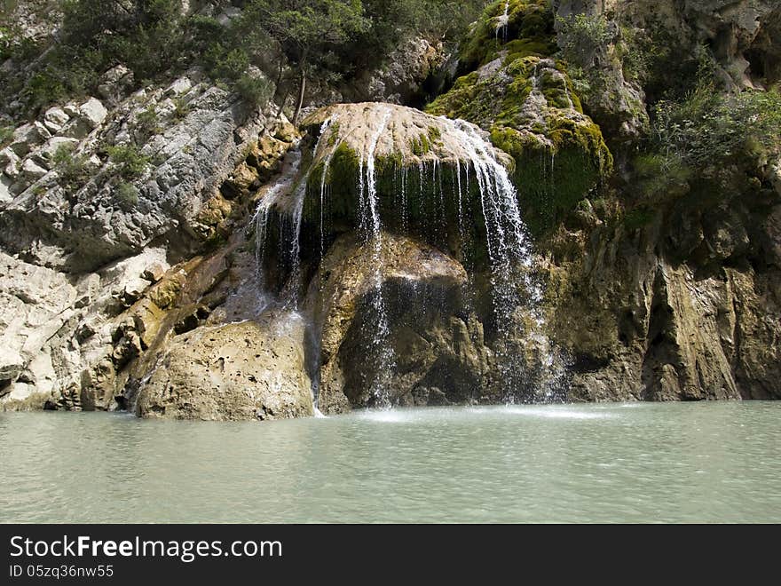 Cascade, Gorges De Verdon, France