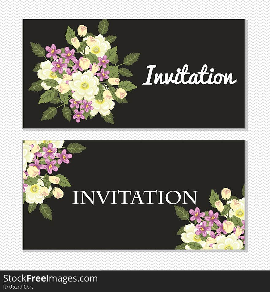 Fresh background with plants and flowers. Fresh background with plants and flowers