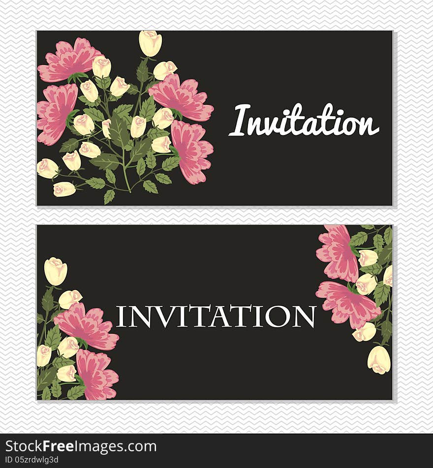 Fresh background with plants and flowers. Fresh background with plants and flowers