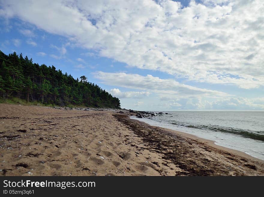 Hiiumaa landscape light