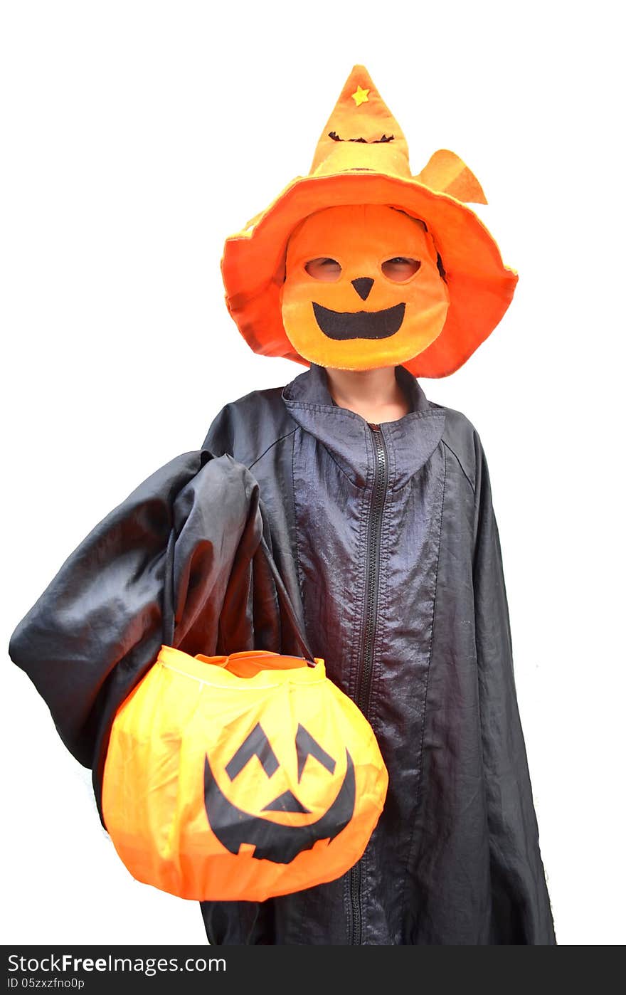 Halloween party theme pretend pumpkin mask. Halloween party theme pretend pumpkin mask