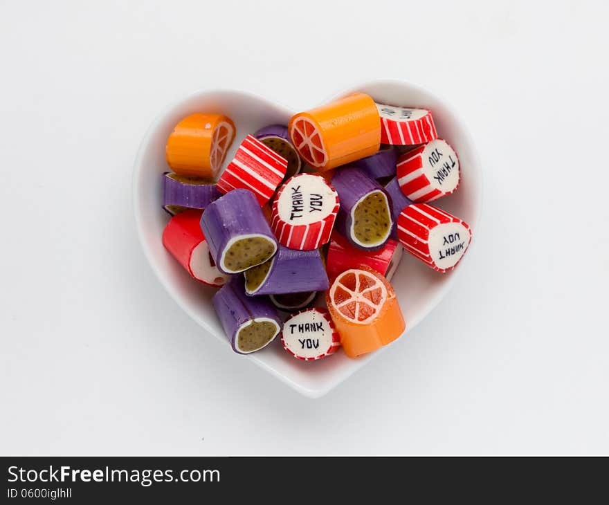 Plate With Sugar-candies