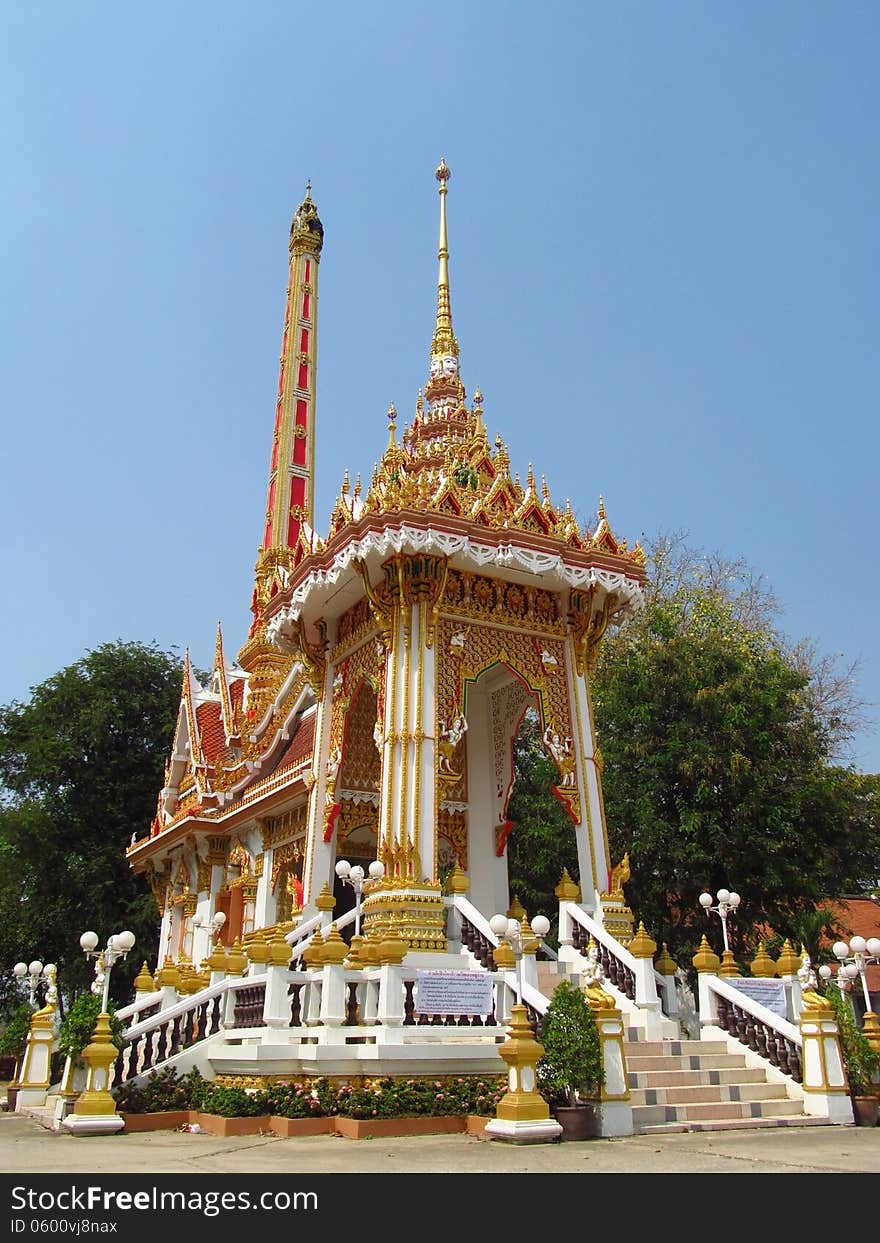 Buddhist monastery in Thailand