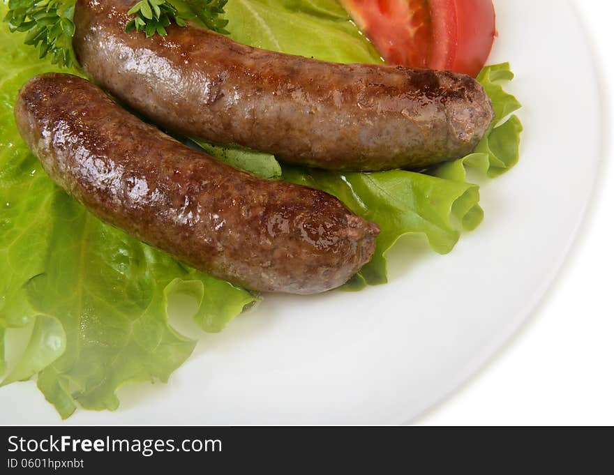 Grilled sausage