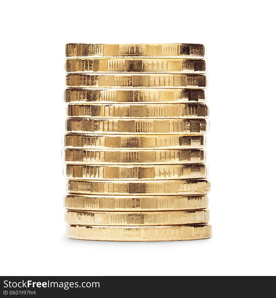 Stack of coins. See my other works in portfolio.