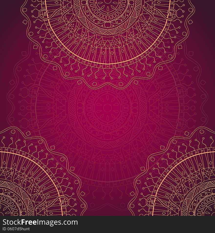 Grunge lace ornament. Seamless pattern. Best looks on textile, invitation cards and post-cards