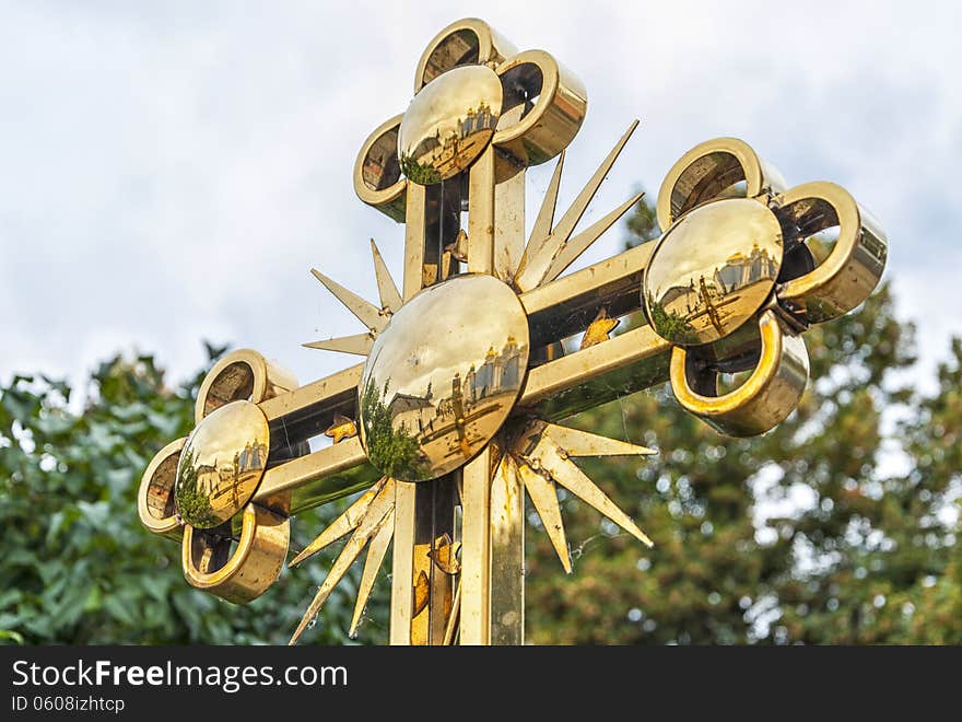 Orthodox cross details