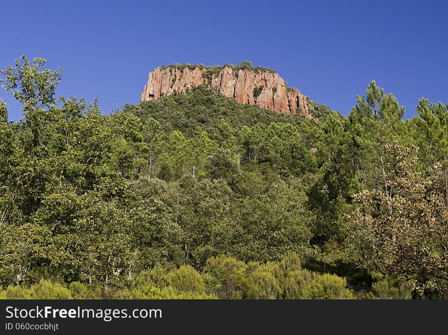 Colle Rousse, Volcanic plugs, Blavet Gorge, Bagnols