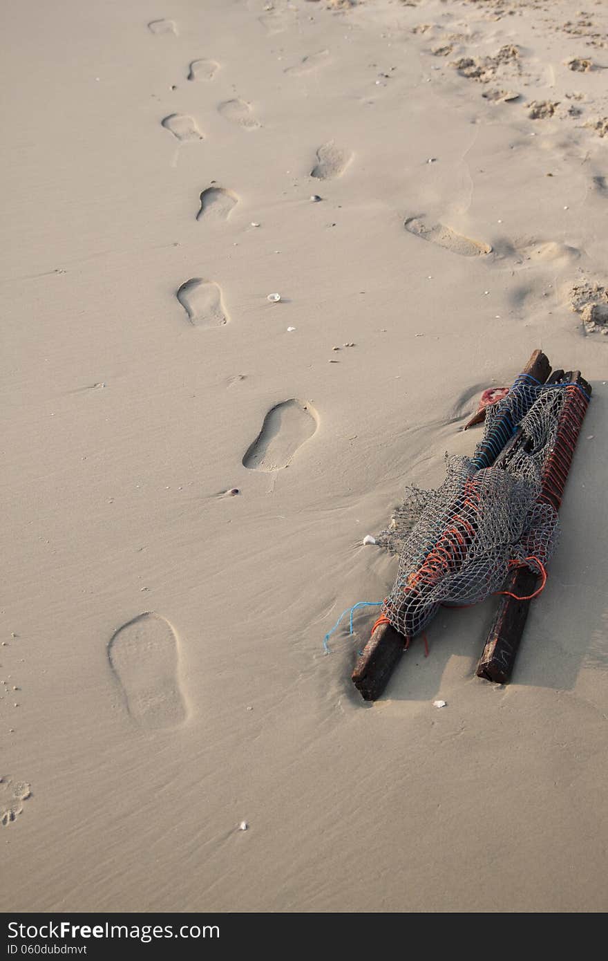 Garbage On The Beach