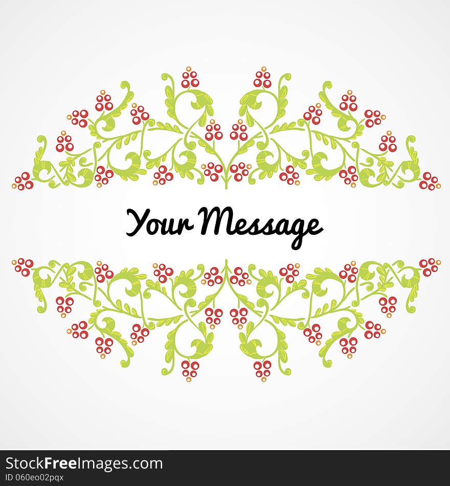 Fresh background with plants and flowers. Fresh background with plants and flowers