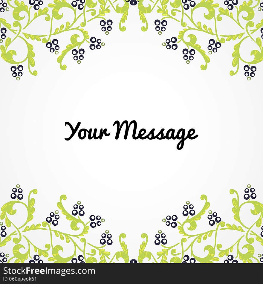 Fresh background with plants and flowers. Fresh background with plants and flowers