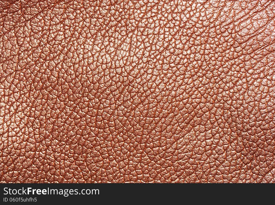 High-quality texture of brown leather. High-quality texture of brown leather