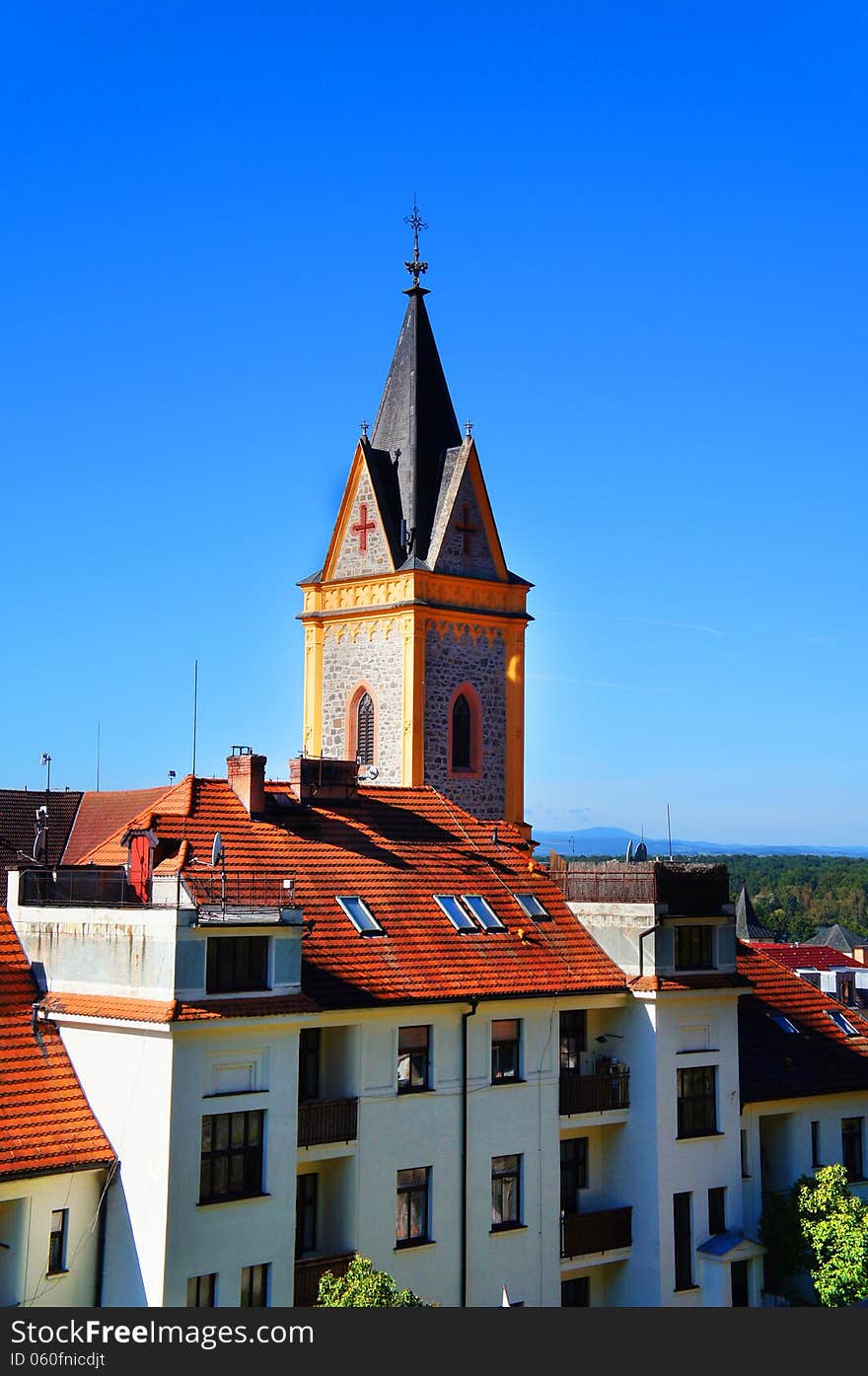 Small european church