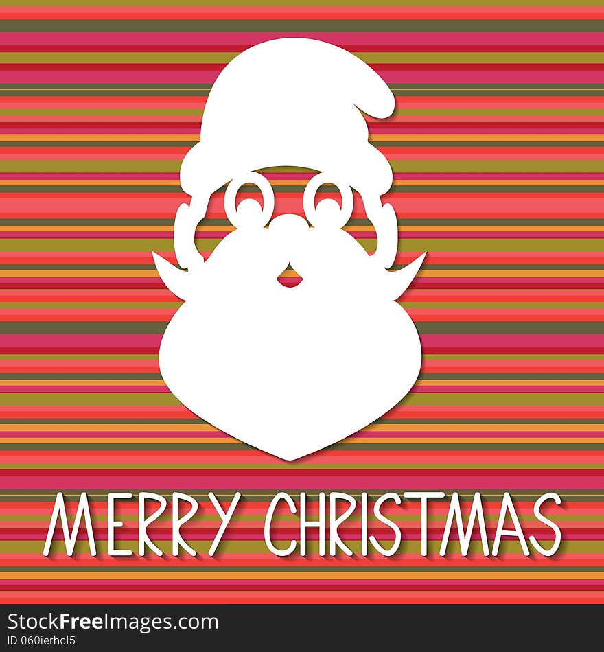 Santa Claus Greeting Card. This is file of EPS10 format. Santa Claus Greeting Card. This is file of EPS10 format.