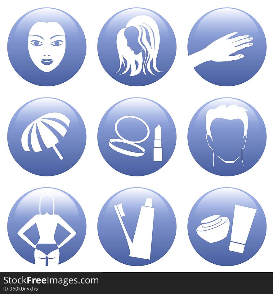 Cosmetic Icon Set