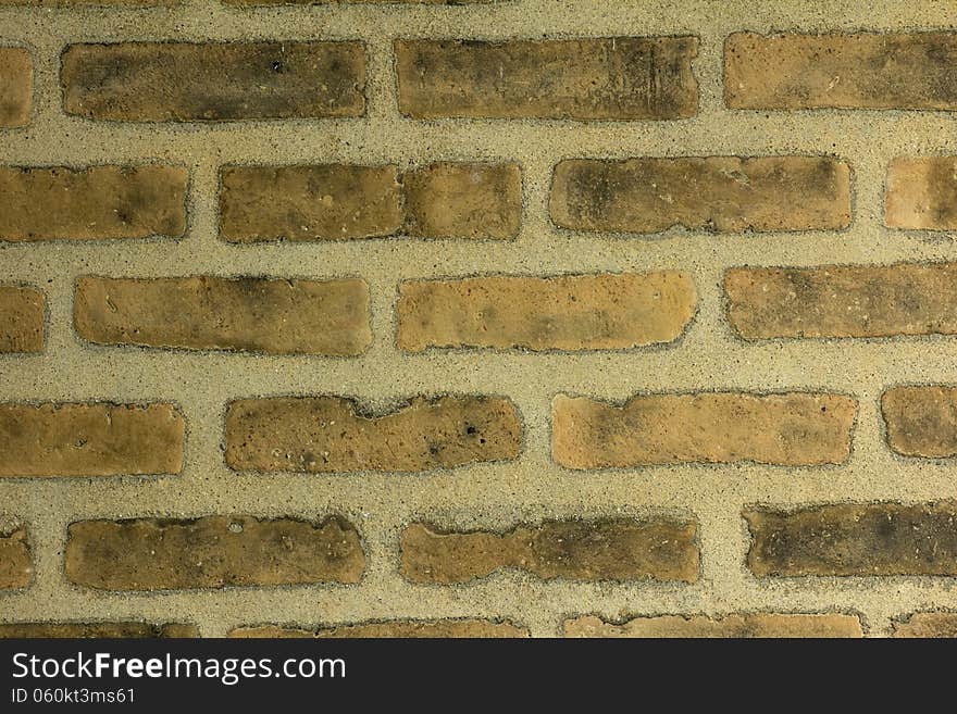 Texture of close up old brick wall. Texture of close up old brick wall