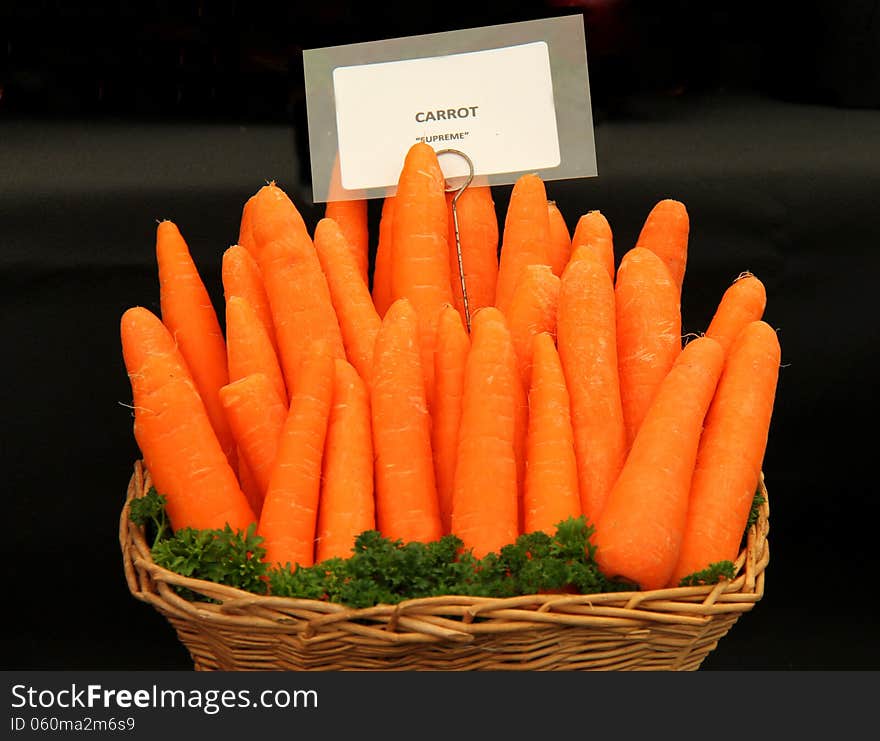 Fresh Carrots.