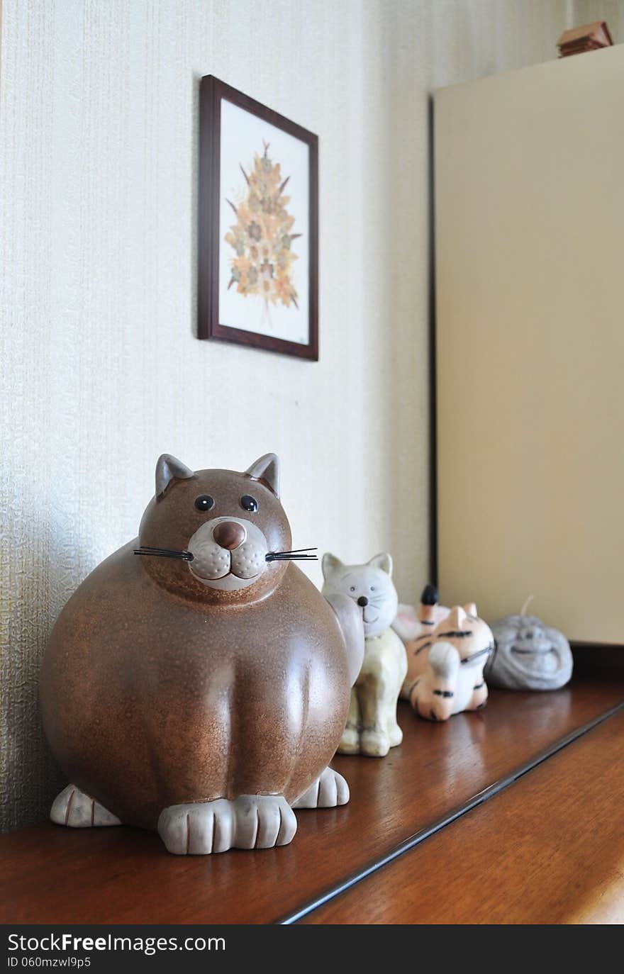 Statuette Cats