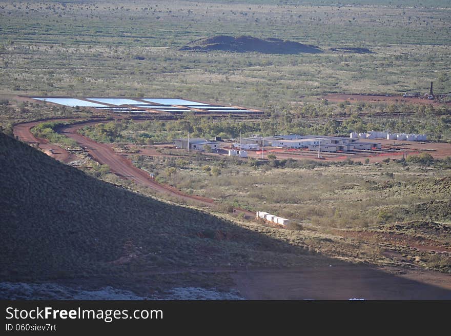 Remote Mining Camp