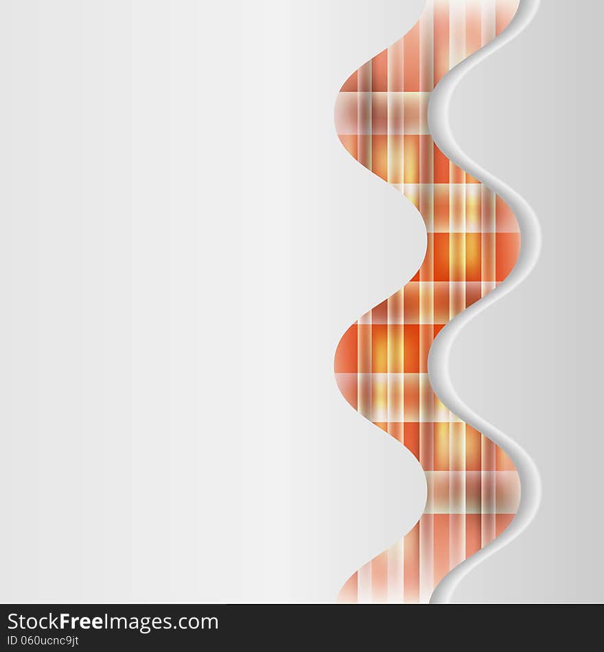 Vector abstract background with pantiles