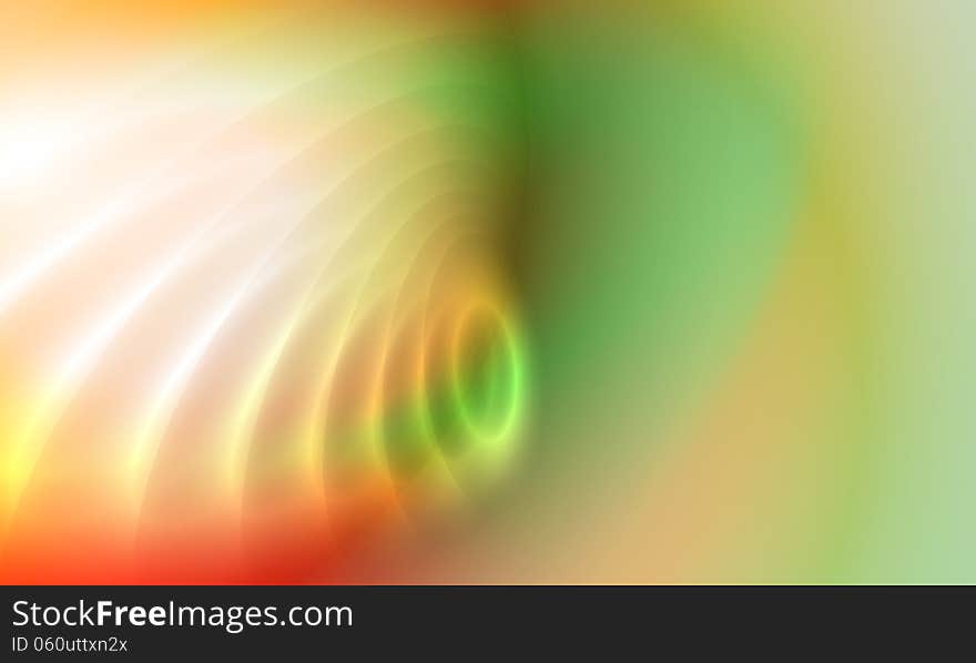 Green and yellow vector abstract background