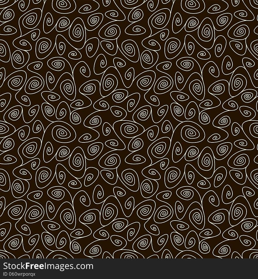Simple chocolate seamless pattern, vector illustration. Simple chocolate seamless pattern, vector illustration