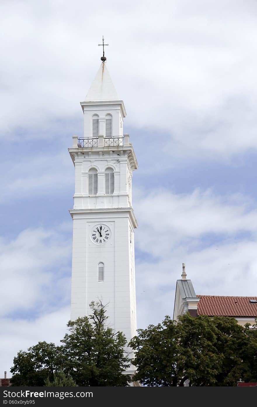 View on the church tower