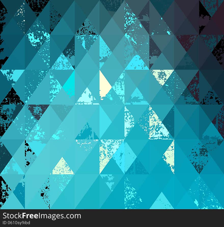 Background of triangles