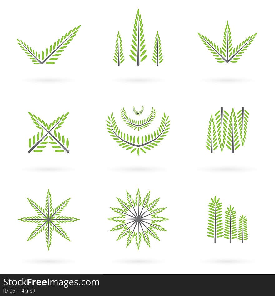 Green symbol design