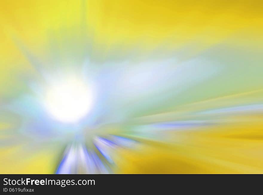 Shining sun yellow berm light background