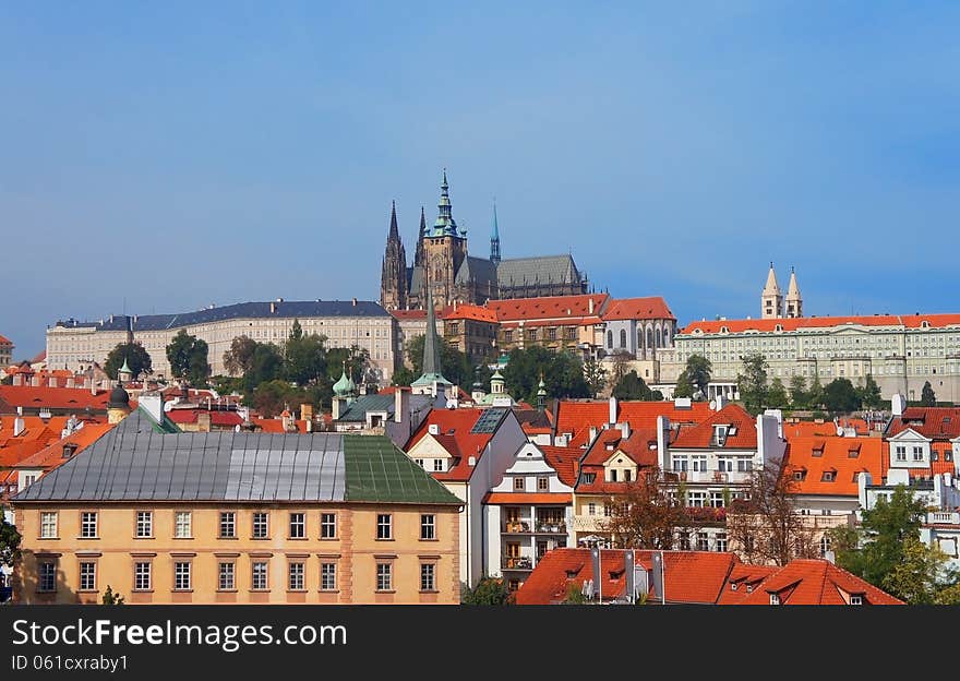 Cathedral of Saint Vitas from Charles bridge