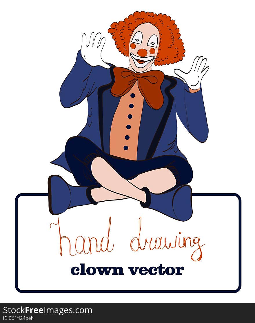 Vector clown