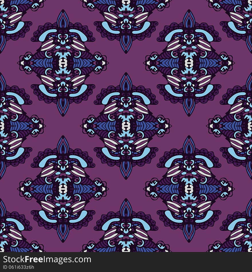 Ethnic Seamless Pattern Vector illustration