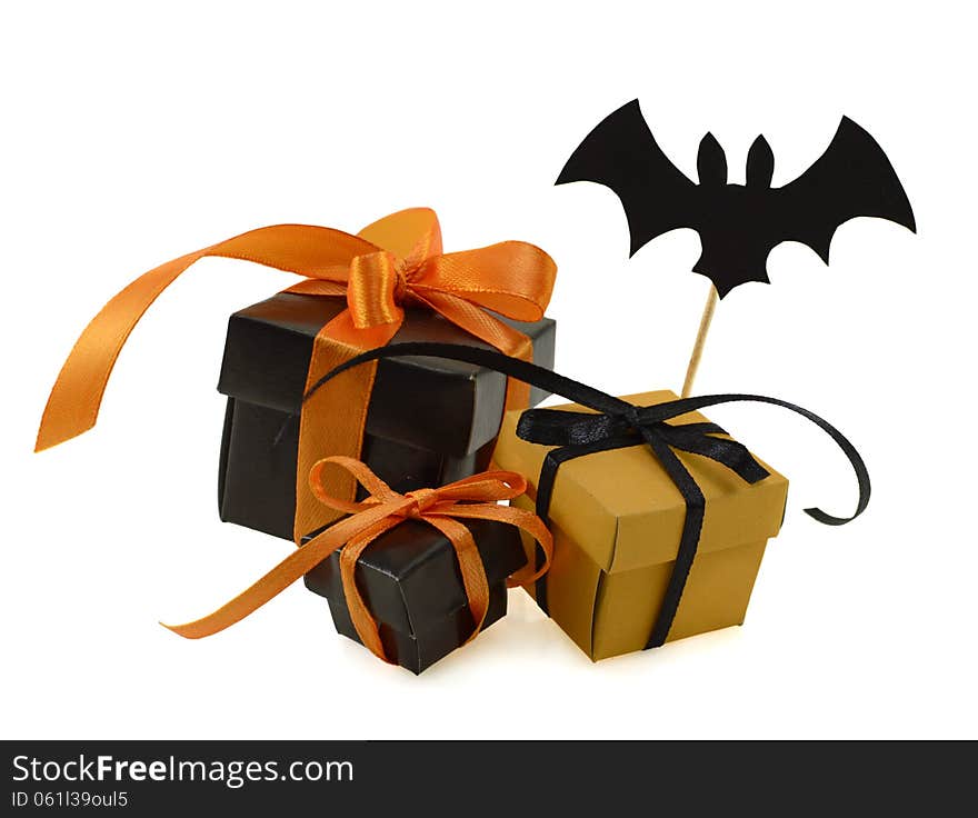 Halloween Gifts With Bat Decoration