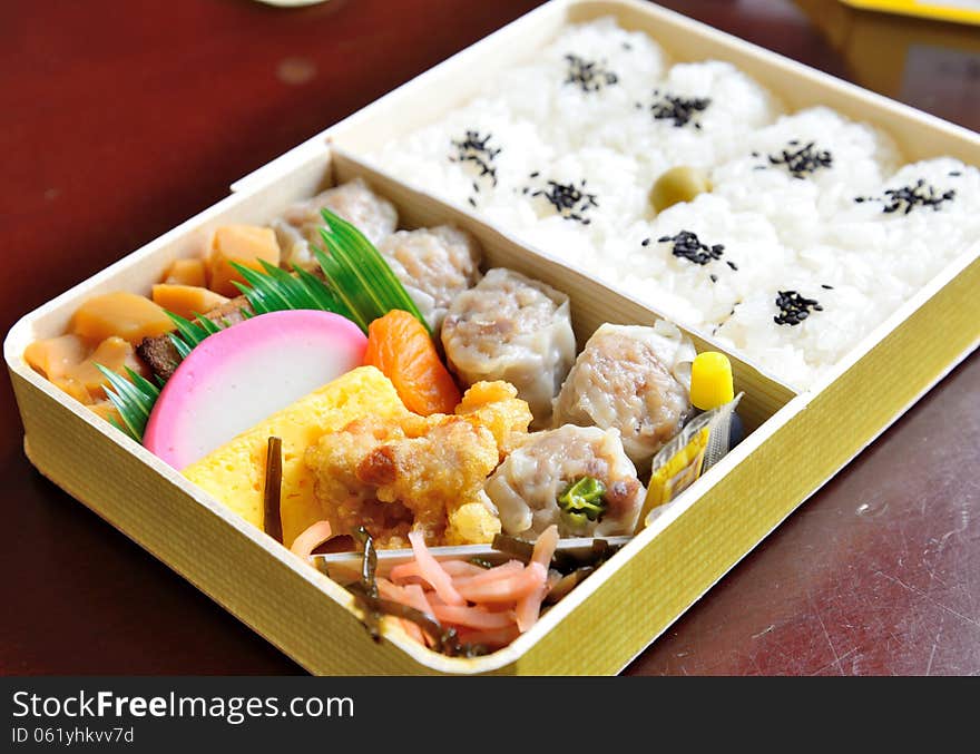 Japanese lunch box (Bento)