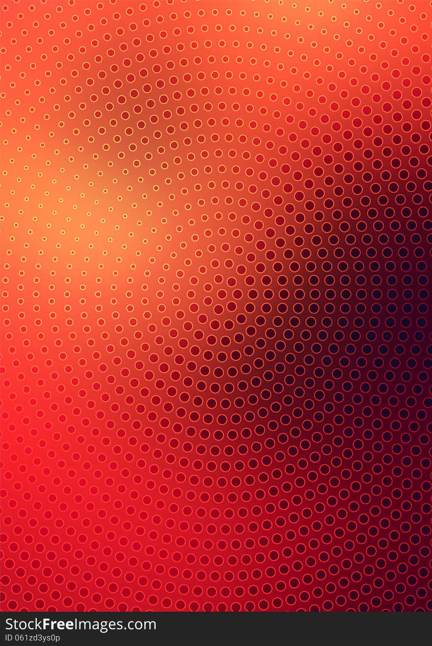 Halftone Background Design